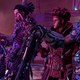 Four fatemakers stand in Tiny Tina's Wonderlands.